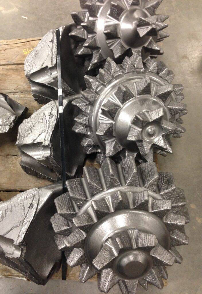 An example of cutter bits, one of the options KS Bit offers as a drill bit supplier