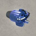 PDC drill bit with multiple polycrystalline diamond cutters and threaded shank