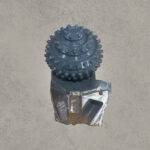 Tricone drill bit cutter with tungsten carbide insert teeth